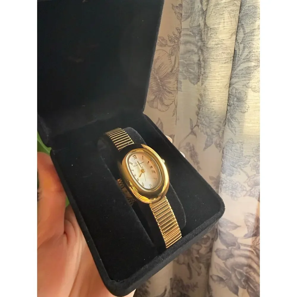 Heaven Mayhem The Amara Watch in Gold Luxe BNIB
